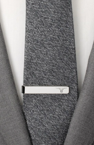 Shop Cufflinks, Inc Longhorn Tie Bar In Silver