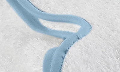 Matouk Cairo Scalloped Edge Cotton Bath Sheet In Light Blue