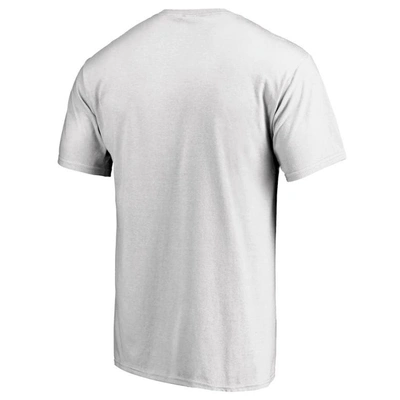 Shop Fanatics Branded White Texas Rangers City Pride T-shirt