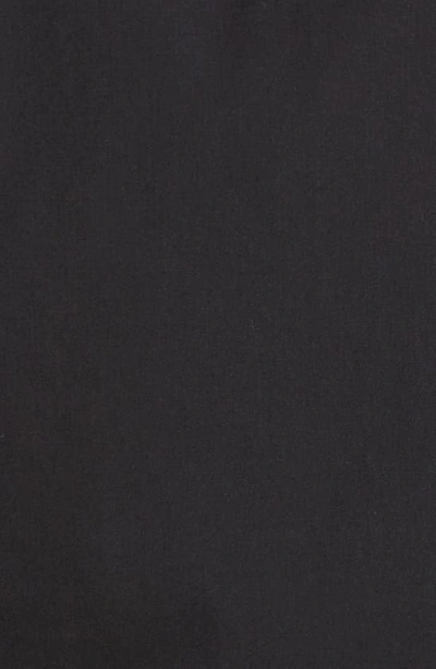 Burberry Sherfield Equestrian Knight Stretch Cotton Poplin Button-up Shirt In Black