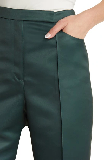 Shop Ted Baker Aikaat Print Trousers In Dark Green