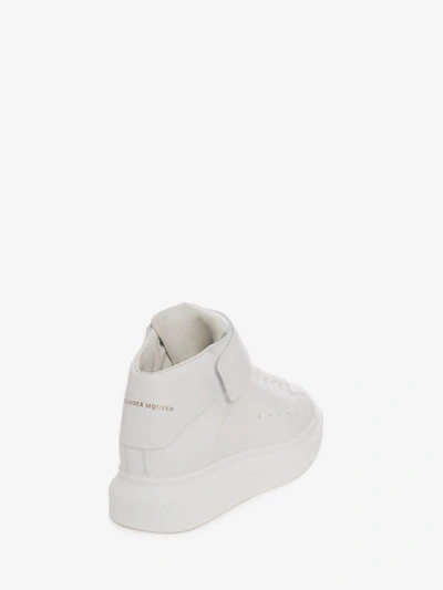 Shop Alexander Mcqueen High-top Oversized Sneaker In White
