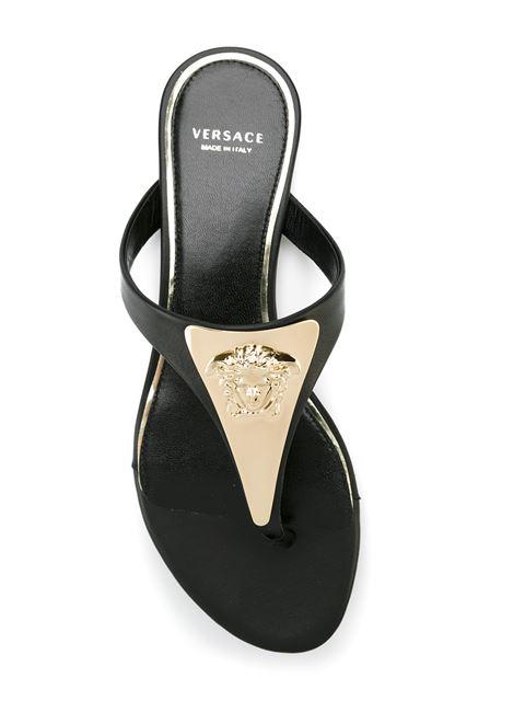 versace thong sandals