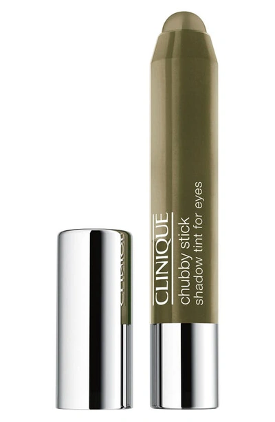 Shop Clinique Chubby Stick Shadow Tint For Eyes In Whopping Willow