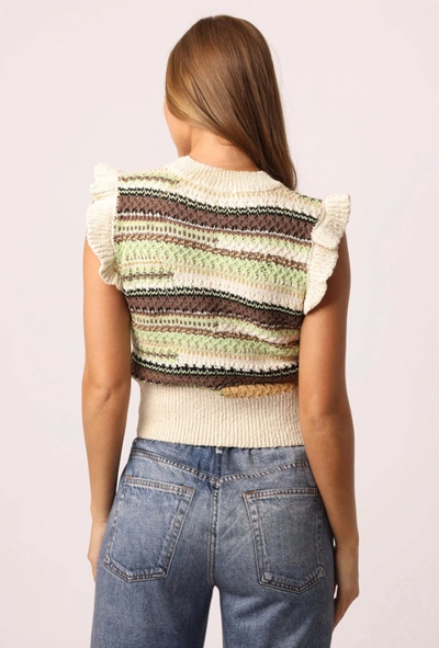 Shop Another Love Mona Sweater In Multi