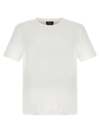 Shop Apc Lewis T-shirt White