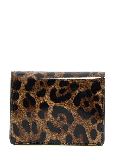 Shop Dolce & Gabbana Leopard Wallets, Card Holders Multicolor