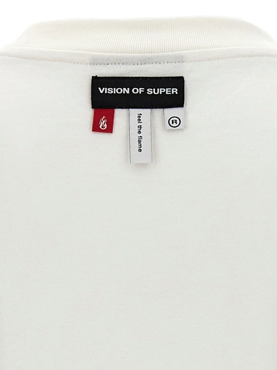 Shop Vision Of Super Logo Print T-shirt