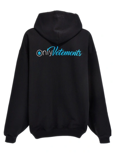Shop Vetements Only  Sweatshirt Black