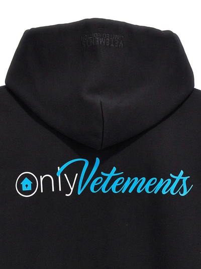 Shop Vetements Only  Sweatshirt Black