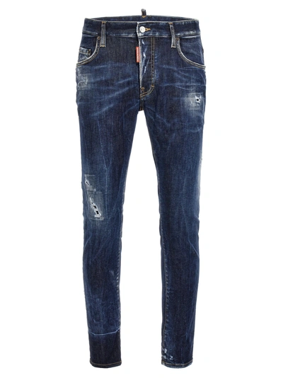 Shop Dsquared2 Super Twinky Jeans Blue