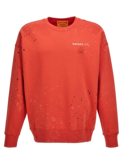 Shop A-cold-wall* Timberland  Capsule Sweatshirt Red