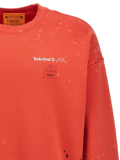 Shop A-cold-wall* Timberland  Capsule Sweatshirt Red