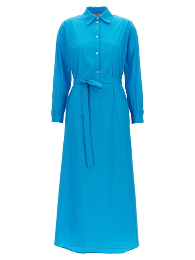 Shop Le Twins Laura Dresses In Light Blue