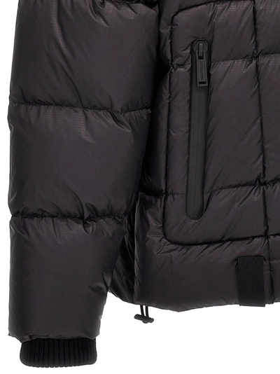 Shop Dsquared2 Puff Kaban Down Jacket Casual Jackets, Parka In Black