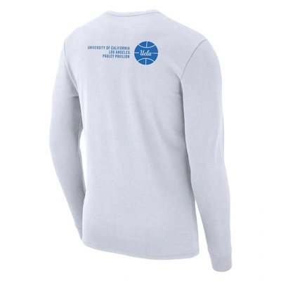 Shop Jordan Brand White Ucla Bruins Basketball Arena Long Sleeve T-shirt