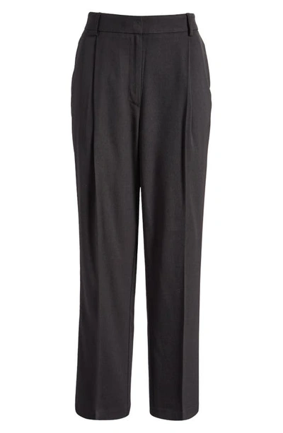 Shop Topshop Slim Fit Tailored Pants In Black