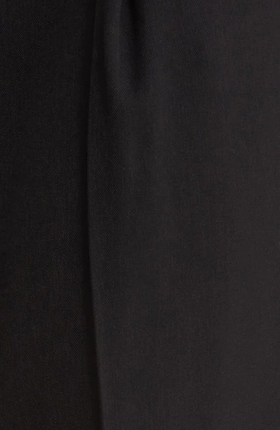 Topshop Pinseam Tailored Sweatpants In Black In Black