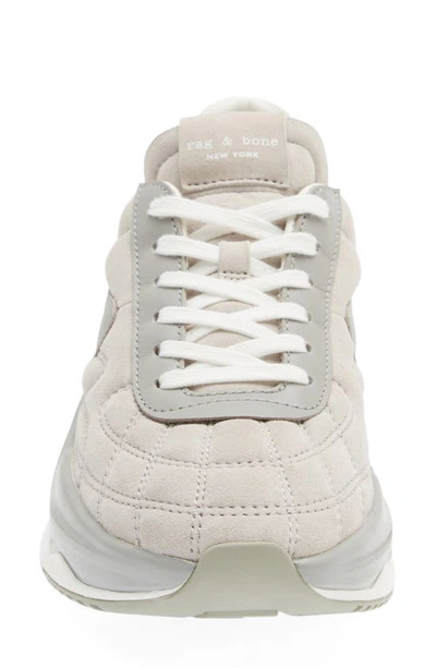 Shop Rag & Bone Legacy Runner Sneaker In Pelican Suede