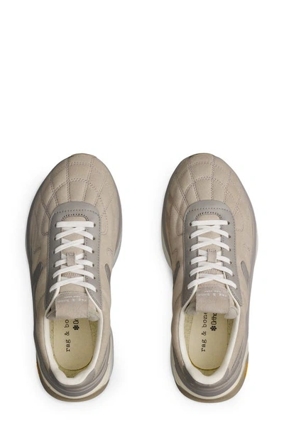 Shop Rag & Bone Legacy Runner Sneaker In Pelican Suede