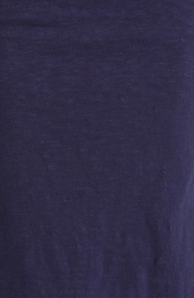 Caslon Softly Ruched Midi Skirt In Navy Peacoat