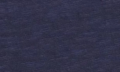 Caslon Softly Ruched Midi Skirt In Navy Peacoat