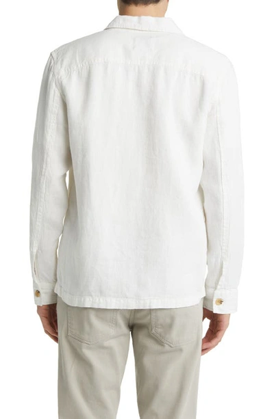 Rails Kerouac Linen Button-up Shirt In Parchment