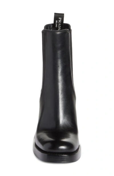 Shop Prada Stivali Chelsea Boot In Black