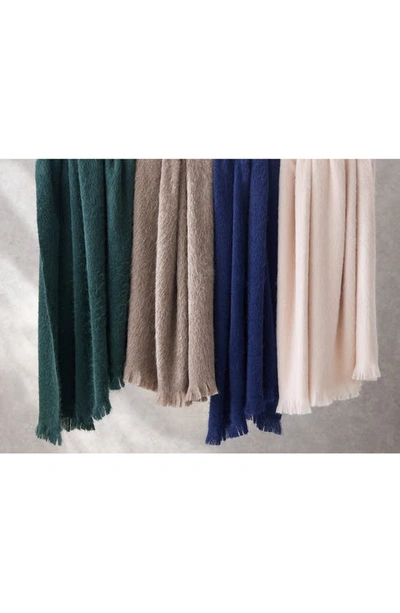 Matouk Bruno Throw Blanket In Slipper