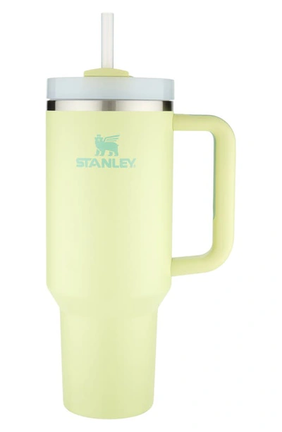 Shop Stanley The Quencher H2.0 Flowstate™ 40-ounce Tumbler In Citron