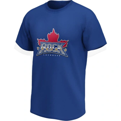 Shop Adpro Sports Royal Toronto Rock Primary Logo T-shirt