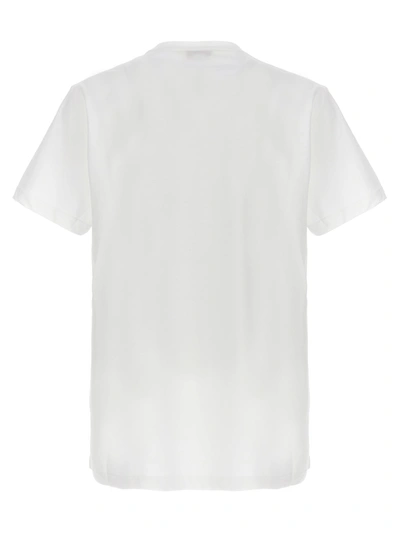 Shop Alexander Mcqueen Logo Print T-shirt White