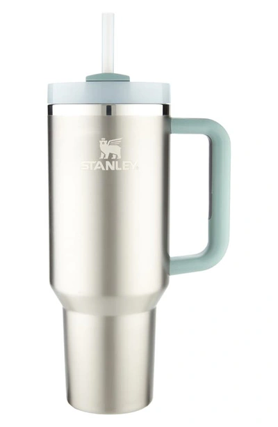 Shop Stanley The Quencher H2.0 Flowstate™ 40-ounce Tumbler In Brushed Stainless Steel