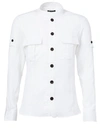 BALMAIN Ribbed Shirt,S6HT175C12