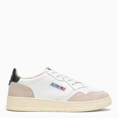 Shop Autry Medalist White/mount Leather Trainer
