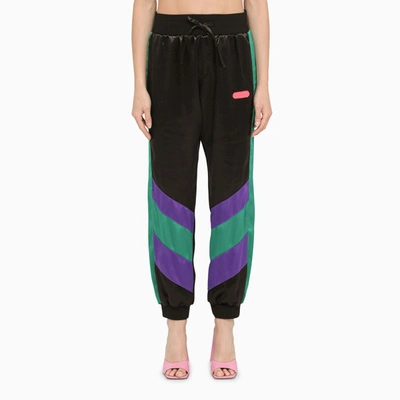Shop Dsquared2 | Colour-block Jogging Trousers In Multicolor