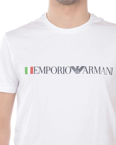 Shop Emporio Armani Underwear Topwear In White