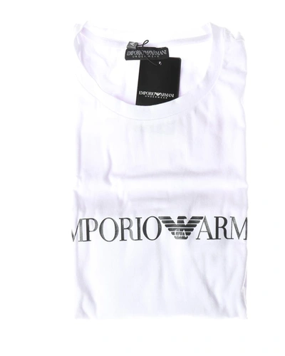 Shop Emporio Armani Ea7  Topwear In White