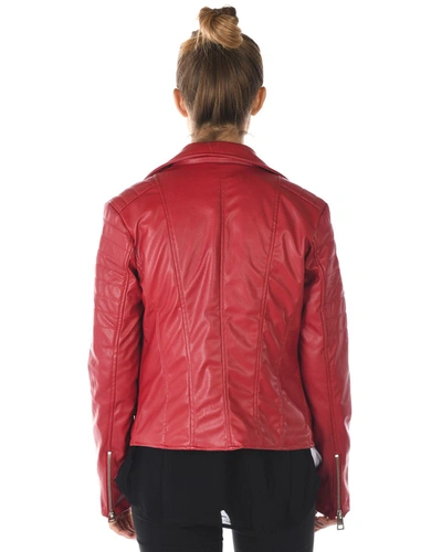 Eva Dodici Jacket In Red