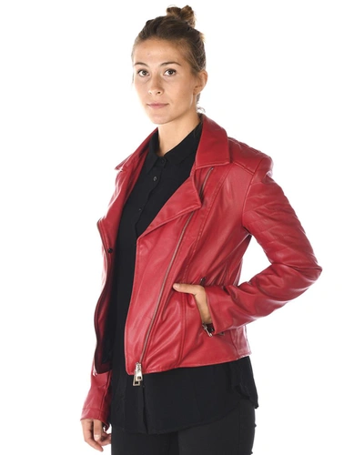Eva Dodici Jacket In Red