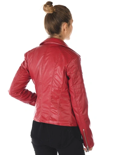 Eva Dodici Jacket In Red