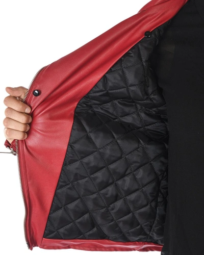 Eva Dodici Jacket In Red