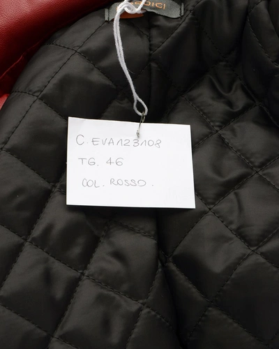 Eva Dodici Jacket In Red