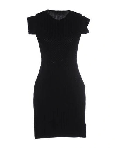 Shop Antonio Berardi Short Dress In Black