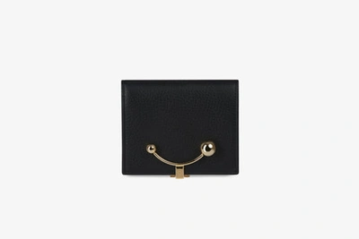 Strathberry Crescent Wallet In Black