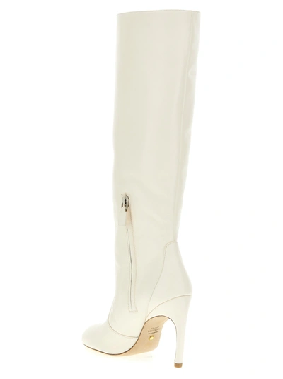 Shop Stuart Weitzman Lux Curl Boots Boots, Ankle Boots In White