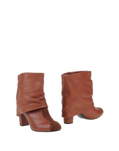 Shop See By Chloé Ankle Boot In Brown