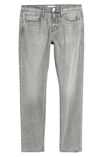 Frame L'homme Slim-fit Faded Denim Jeans In Rowena