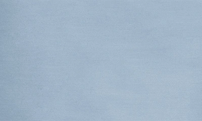 Matouk Talita 615 Thread Count Cotton Sateen Flat Sheet In Hazy Blue