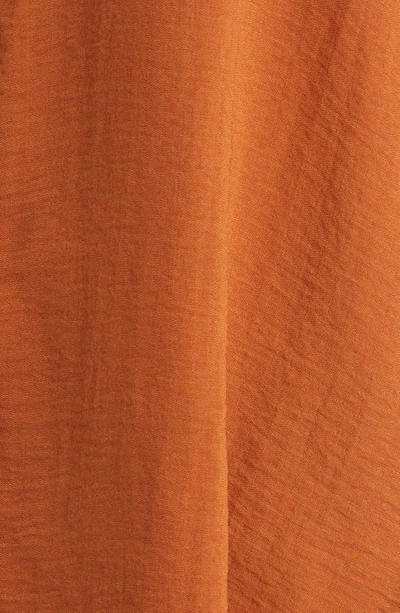 Shop Treasure & Bond Oversize Short Sleeve Tunic In Rust Bisque